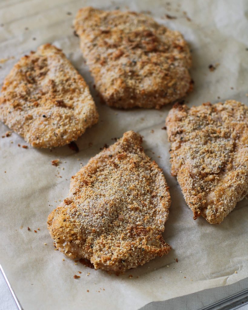 salotos su vištiena