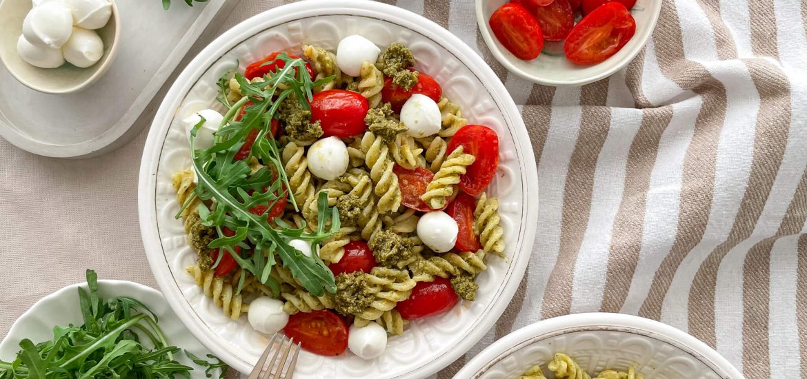 makaronai su pesto