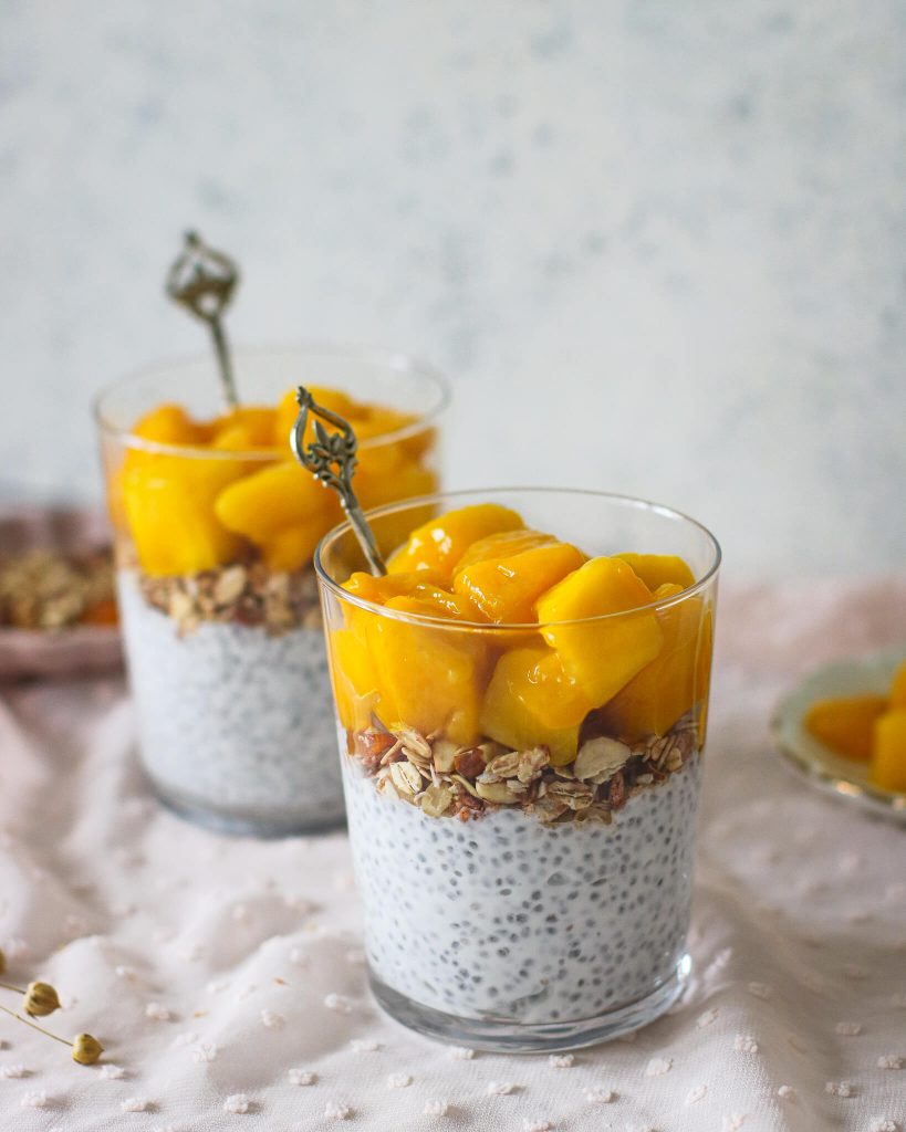 chia pudingas