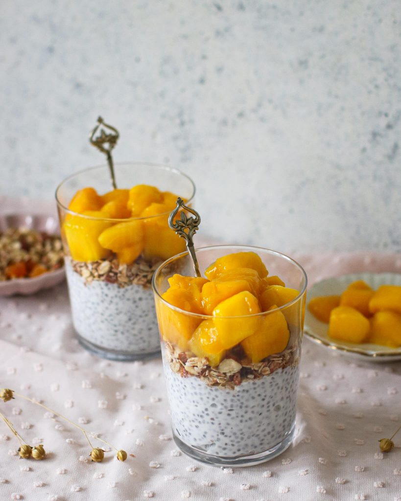 chia pudingas