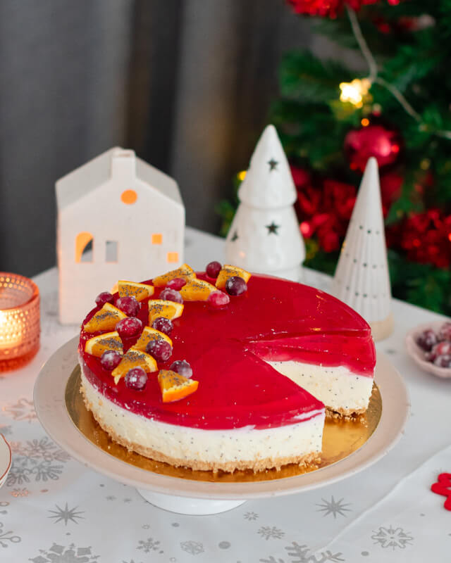 Nekeptas sūrio tortas